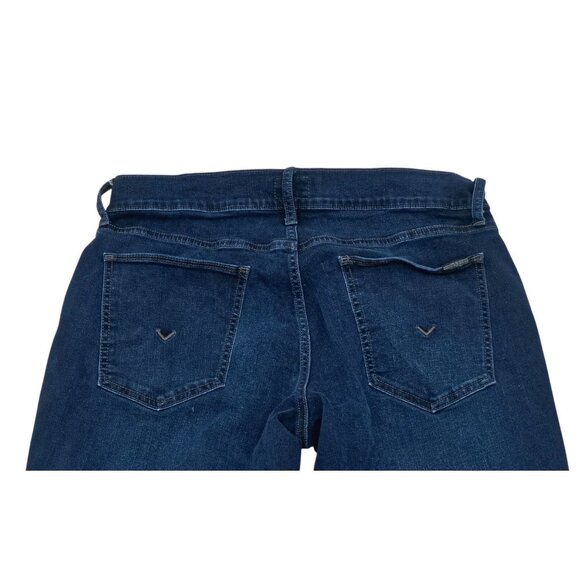 Hudson Blake Jeans Mens 33 Blue Slim Straight Stretch Denim Classic Medium Wash - Picture 7 of 10